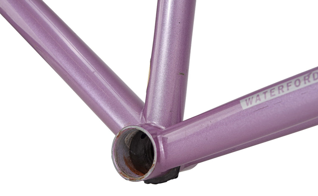 Waterford R-33 Steel Road Bike Frameset 56cm Carbon PURPLE 700c QR Rim Brake USA