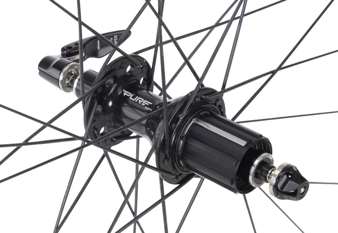 Bicycle Wheel Warehouse Pure Alloy Clincher Road Bike 10 Sp Wheelset 700c Rim QR