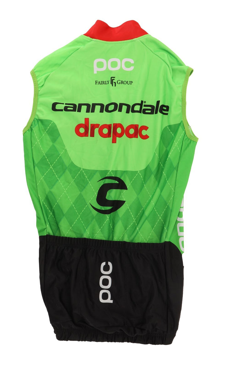 POC EF Education First Drapac Pro Team Rain & Windproof Vest Set Men SIZE 0/2 SM