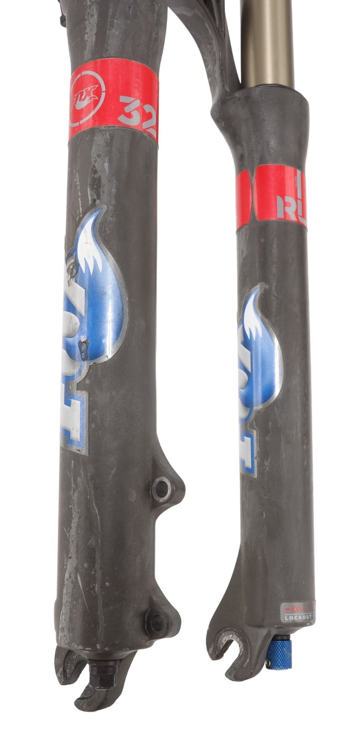 Fox Float 32 RLC 140mm Mtn Bike Fork 26" Disc 2 Pos GREY 9x 100mm QR MTB 2007