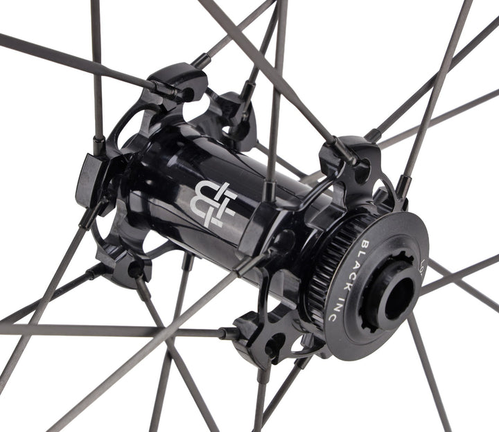 Black Inc SIXTY TWO UD Carbon Spoke Tubeless Disc 12 Spd Road Wheelset SRAM XDR