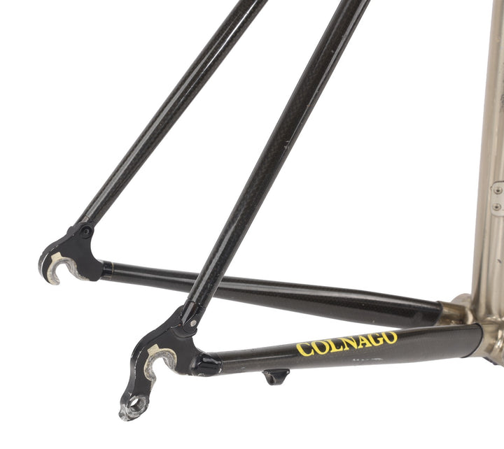 Colnago CT1 Titanium Carbon Road Bike Frameset 56cm QR 700c Vintage Italy 90's