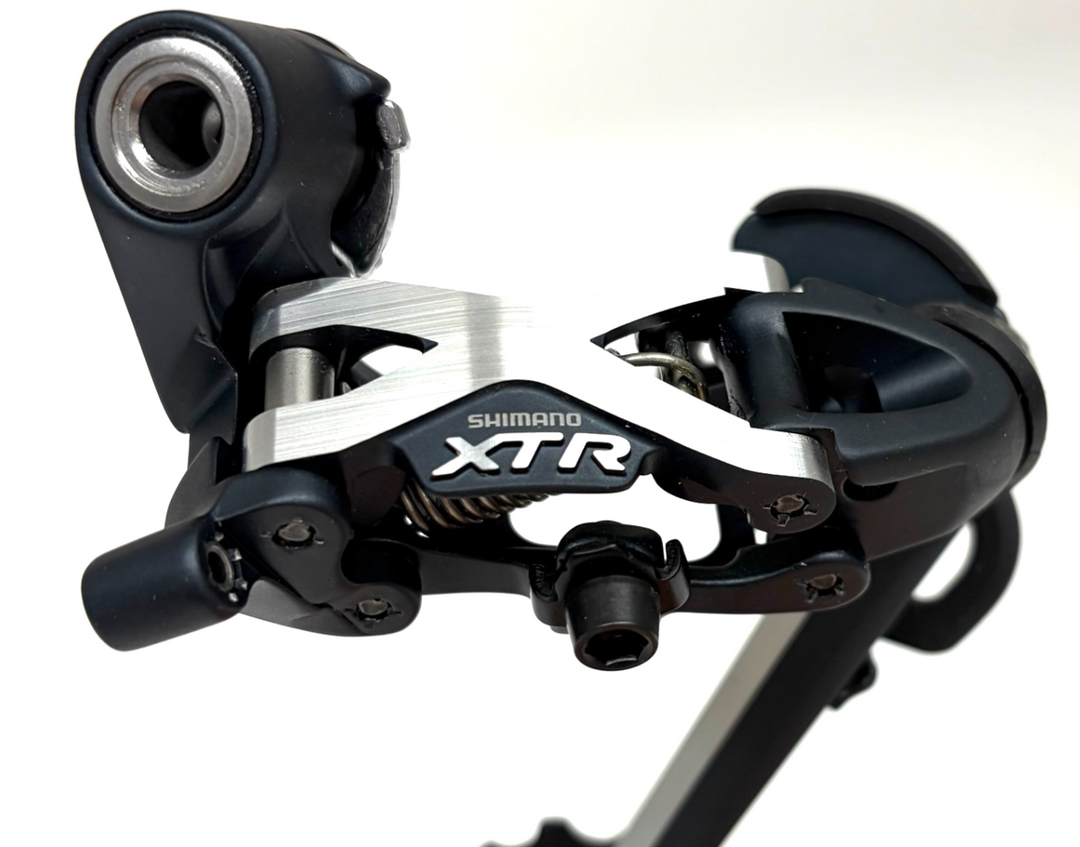 Shimano XTR RD-M970 SGS 9 Spd Mtn Bike Rear Derailleur Carbon Long Cage Vintage
