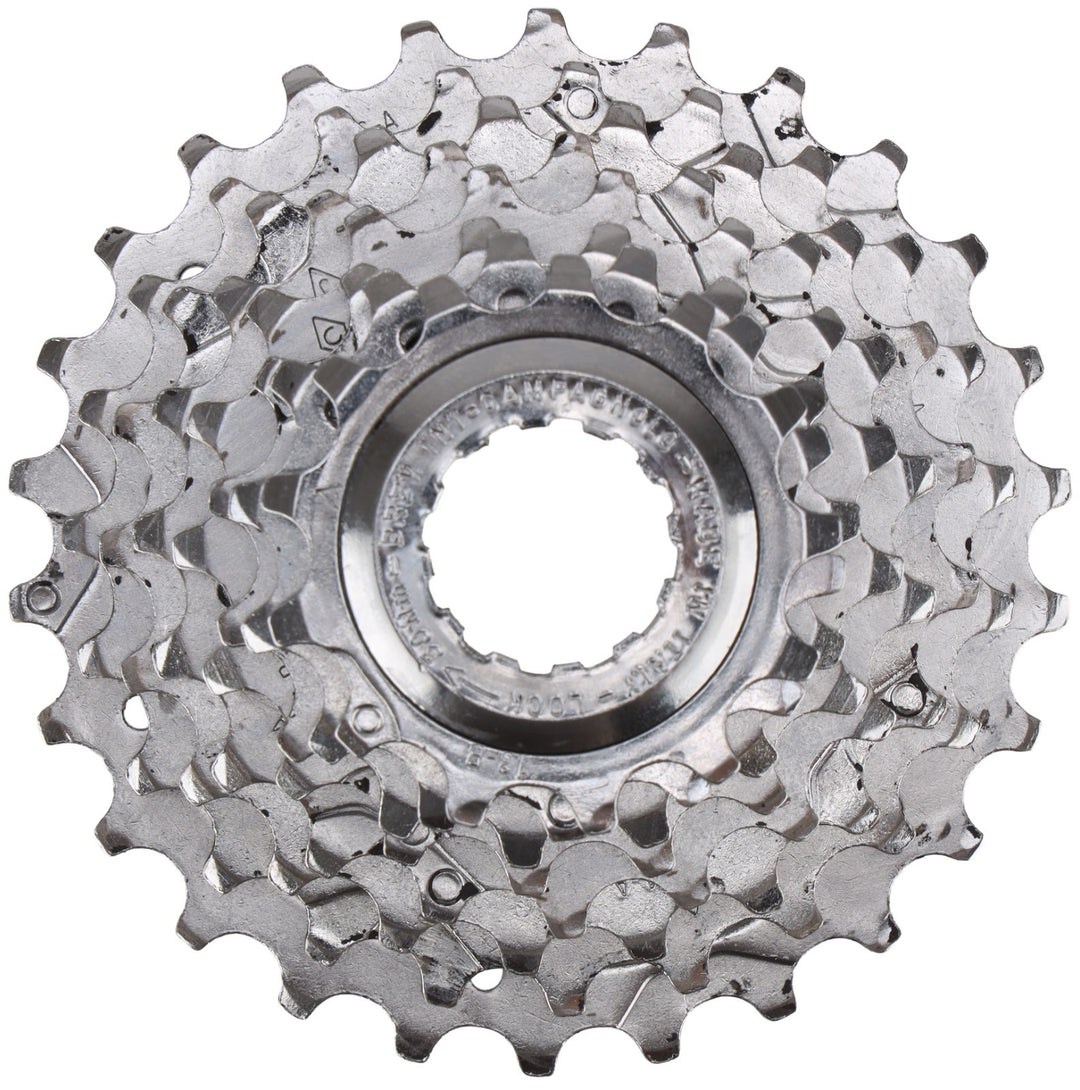 Campagnolo Veloce 8 Speed Road Bike Cassette 13-26T Chrome Plated Steel Italy