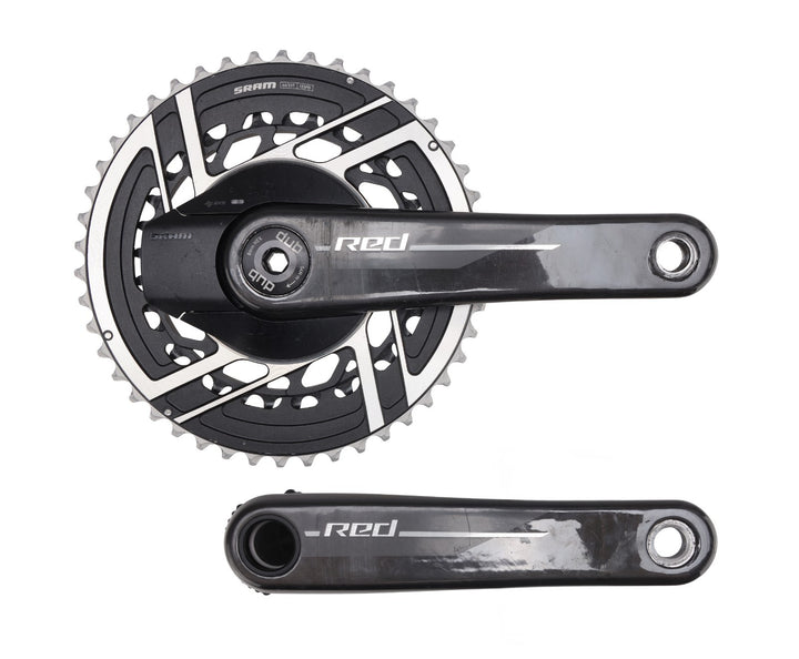 SRAM Red AXS DUB SL E1 2x 12 Spd Carbon Power Meter Crankset 170mm 46/33T Gravel