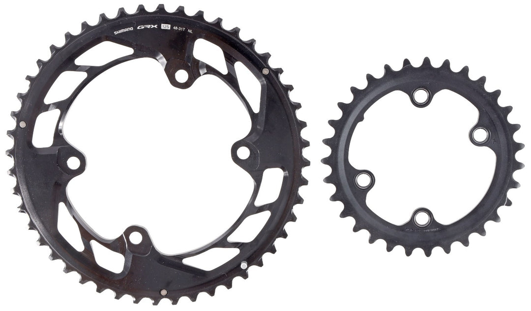 Shimano GRX FC-RX820 Gravel Bike 2 x 12 Speed Chainring SET 48/31T Cyclocross