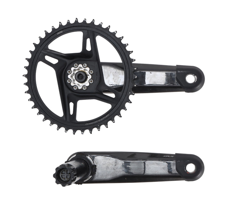 SRAM Force 1 AXS E1 DUB Wide 1x 12s 42T Carbon Gravel 165mm Power Meter Crankset