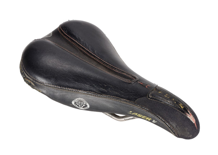 WTB Laser V Mountain Bike Saddle 147mm Titanium Rail 7 x 7mm MTB