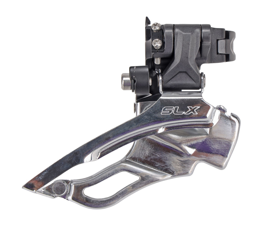 Shimano Deore SLX FD-M661 MTB 3 x 9 Spd Front Derailleur Clamp 34.9mm Dual Pull