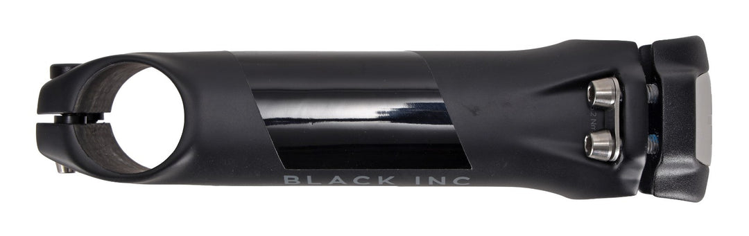 Black Inc Carbon Road Bike Stem 31.8 x 130mm 6º Black Gravel Titanium Hardware