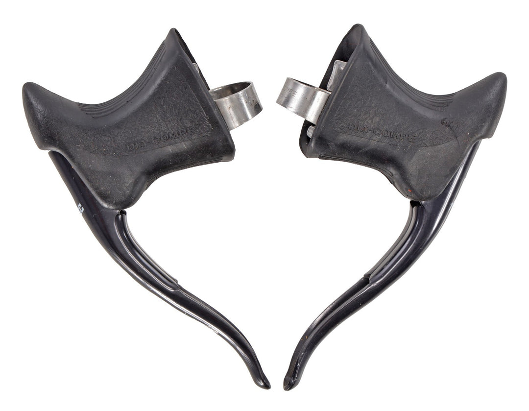 Dia-Compe Aero Gran Compe Road Bike Brake Lever SET Black Vintage Cycling