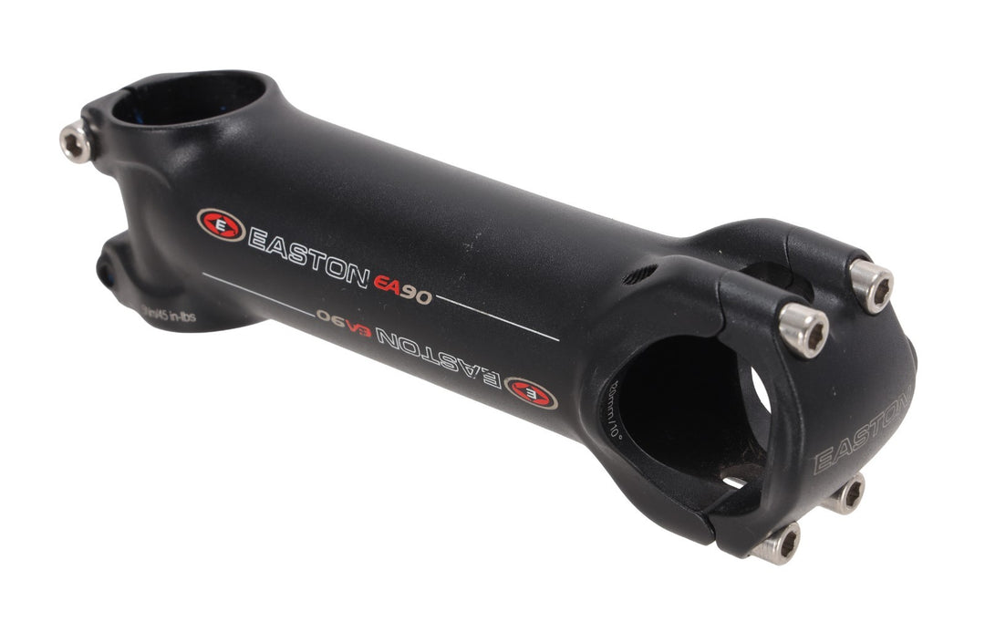 Easton EA90 Alloy Road Mountain Bike Stem 31.8 x 120mm 10° 1 1/8" Ti Bolts