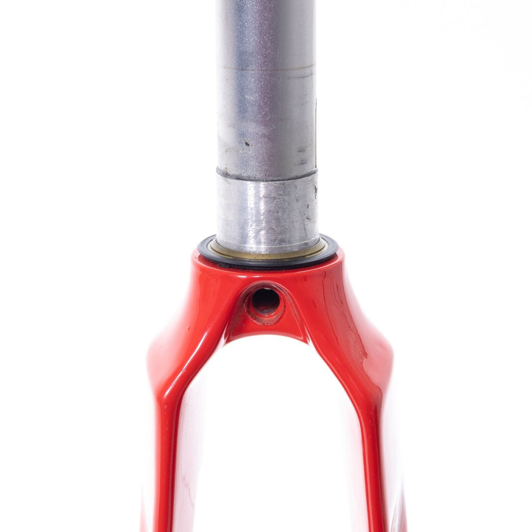 Fuji FC-770 Carbon Alloy Blade Rim Brake Road Track Bike Fork 700c 1 1/8" QR Red