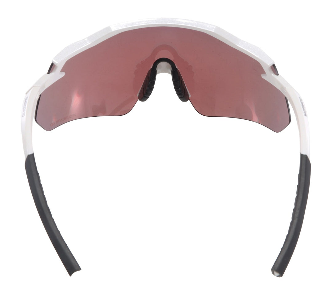 Shimano Equinox Cycling Sunglasses GLOSS WHITE Ridescape RD Lens CE-EQNX4 Road