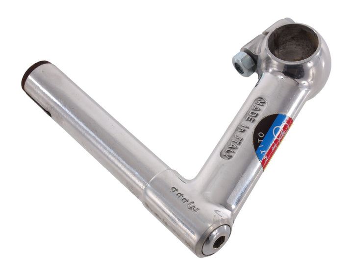 3ttt Gran Prix 1" Quill Alloy Road Bike Stem 25.4 x 100mm Silver Vintage Cycling