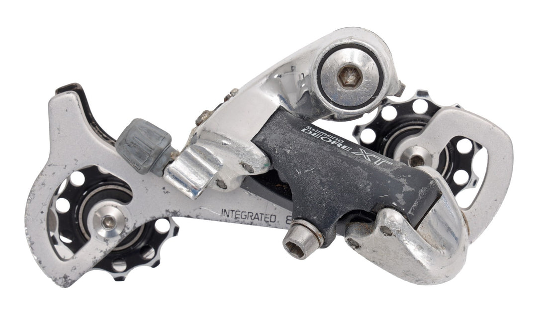 Shimano Deore XT RD-M737 Mountain Bike 8 Speed Rear Derailleur Long Cage 32T XC