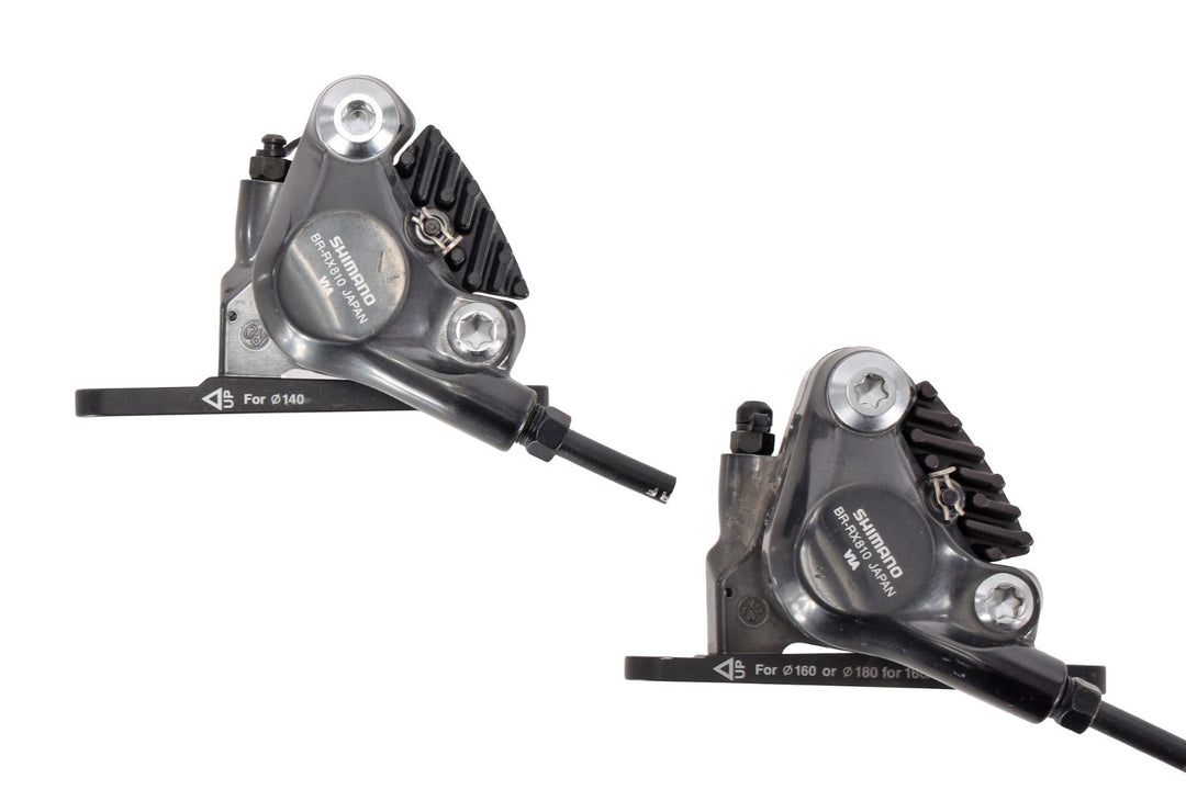 Shimano GRX BR-RX810 Disc Brake Road Bike Caliper PAIR Hydraulic Flat Mnt Gravel
