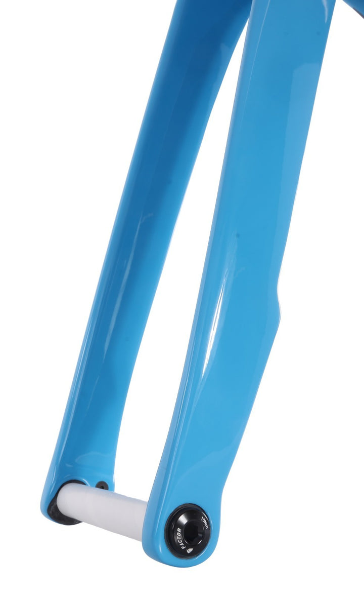 Factor Ostro Gravel Premium v1 Carbon Disc Frameset 56cm Blue CeramicSpeed 2023