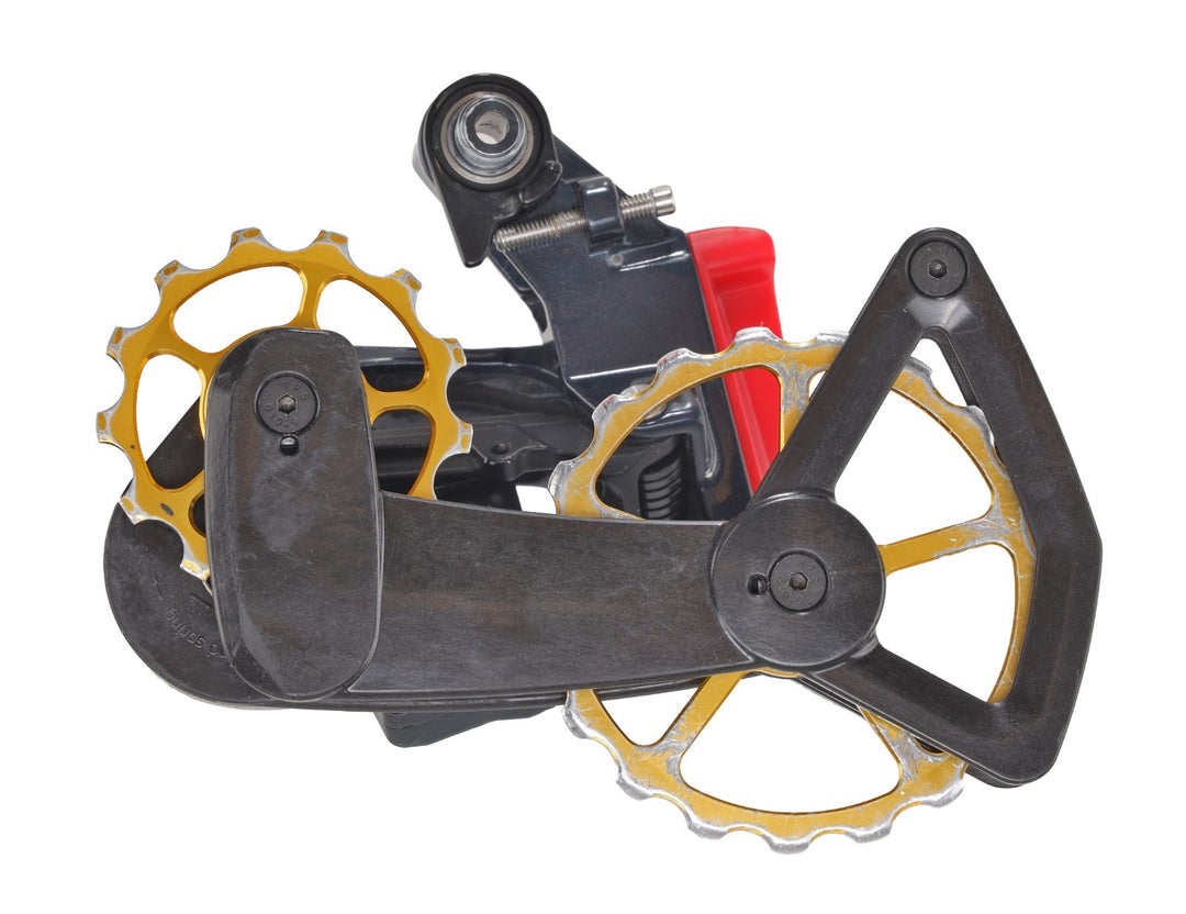 SRAM Force XPLR eTap AXS D1 12s Road Bike Rear Derailleur 44T Max w/CeramicSpeed