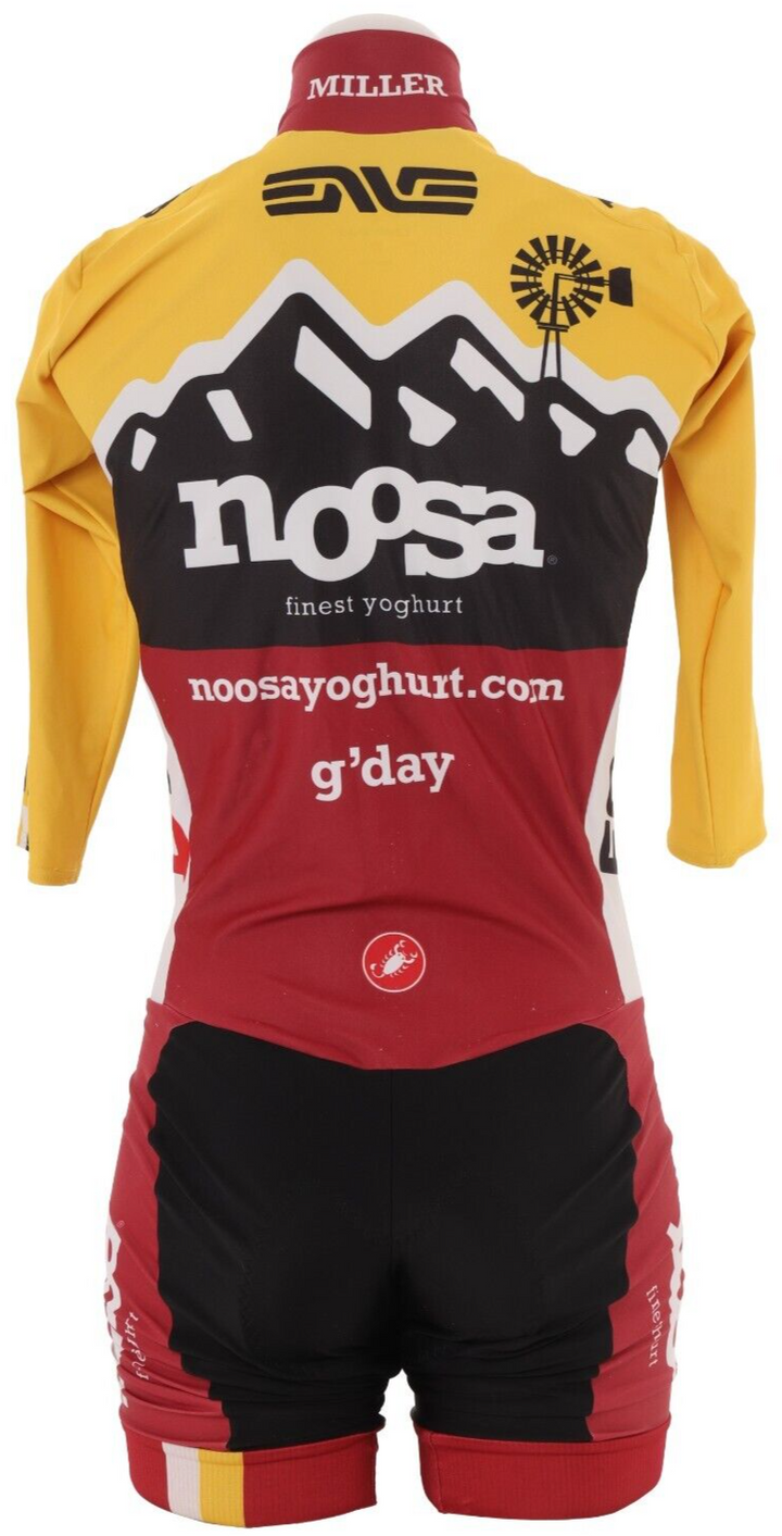 Castelli Women Noosa Pro Cyclocross Team 3/4 Sleeve Skinsuit MEDIUM ENVE Bike CX