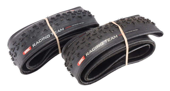 IRC Racing Team Cyclocross Bike Tubeless Tires 700x 36c 1 PAIR Black Race Gravel