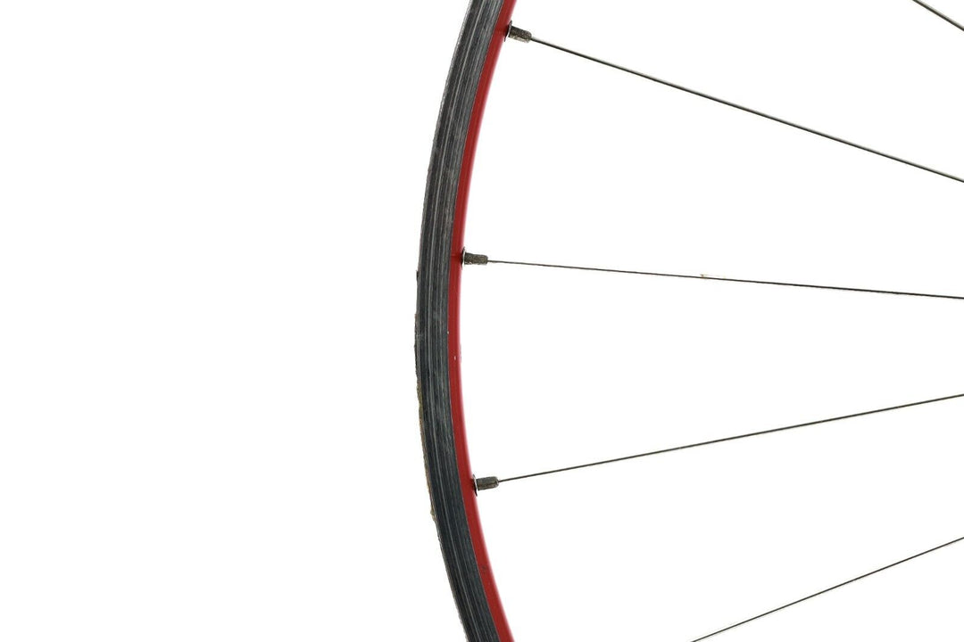 Mavic Helium SUP Tubular FRONT Wheel Rim Brake QR Alloy Red Road Triathlon TT