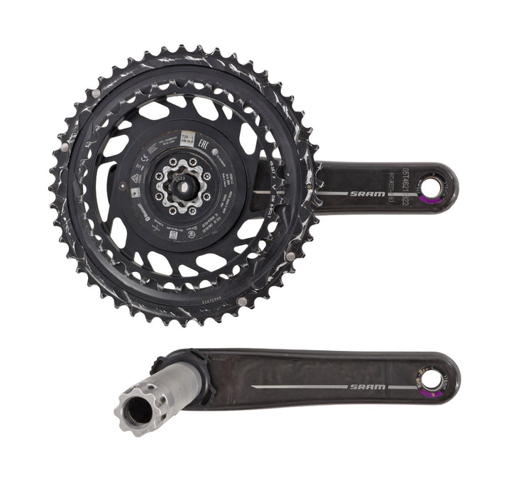 SRAM Red E1 AXS 2x 12s Carbon Road Bike Power Meter 48/35T Crankset 170mm DUB SL
