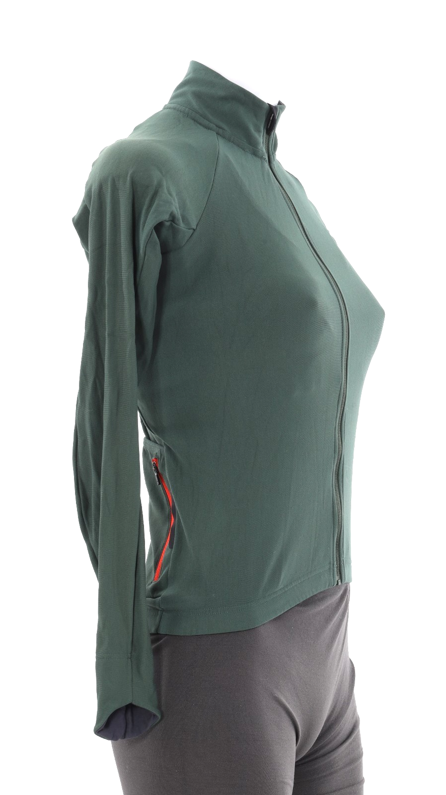 Velocio Signature Long Sleeve Cycling Jersey Women S Green Road Gravel Mountain