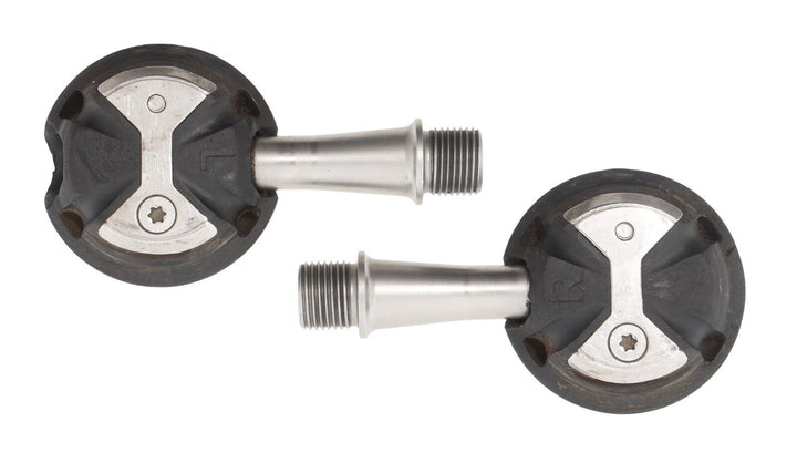Speedplay Zero Aero Clipless Road Bike Pedals 4 Bolt 53mm Stainless Triathlon
