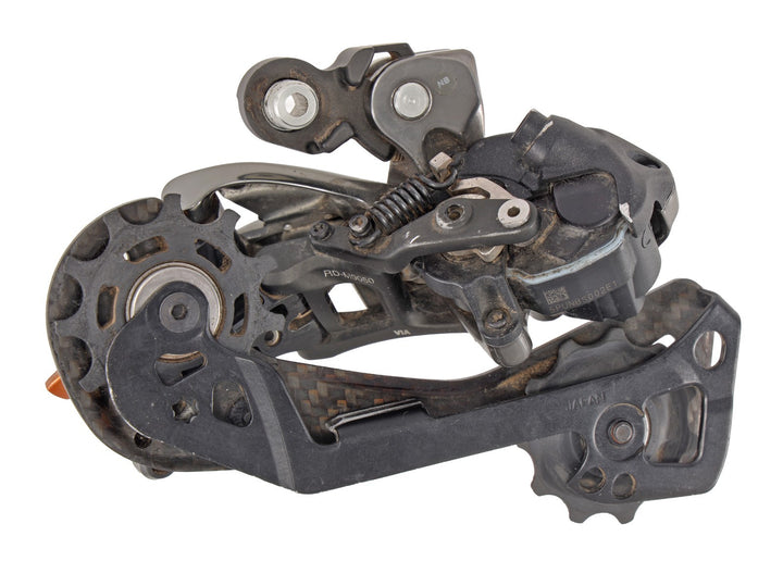 Shimano XTR Di2 RD-M9050-SGS 11 Spd Mtn Bike Rear Derailleur Shadow RD+ Long 46T