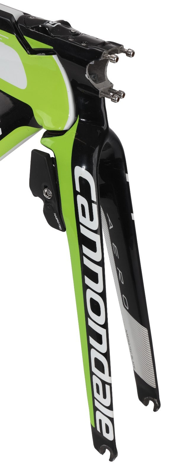 Cannondale Slice RS Carbon TT Bike Frameset 54cm BLK/GRN 700c Rim 2014 FOR PARTS