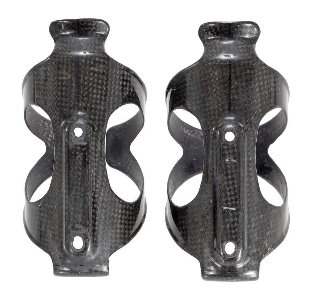 Arundel Dave-O Carbon 3K Weave Water Bottle Cage PAIR Glossy Black Road Bike