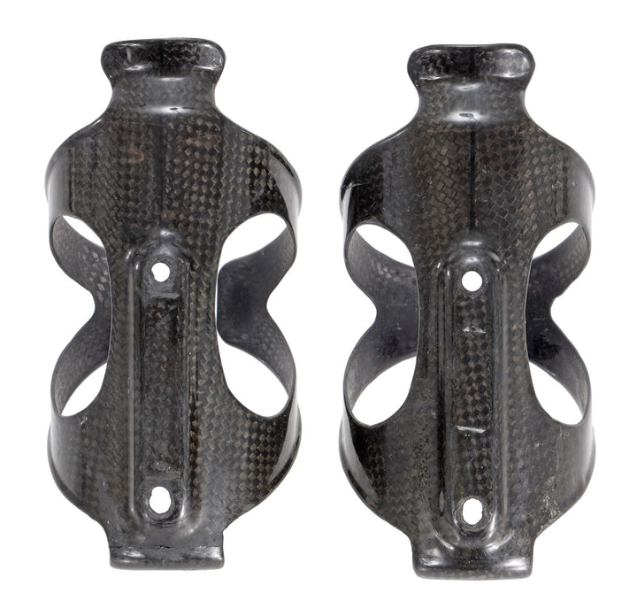 Arundel Dave-O Carbon 3K Weave Water Bottle Cage PAIR Glossy Black Road Bike