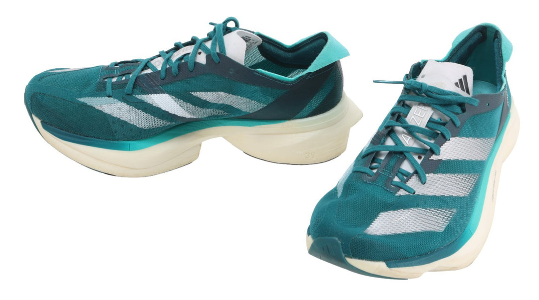 Adidas Adizero Adios Pro 4 Road Running Shoes US Men 9 Turquoise Carbon Infused