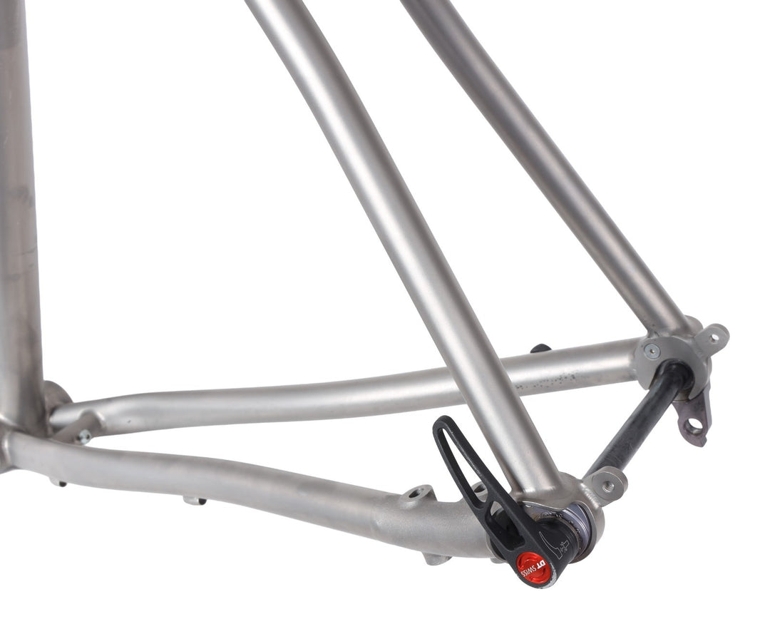 Moots Routt 45 Titanium Gravel Bike Disc Frameset 58cm Carbon Fork 700c USA Made