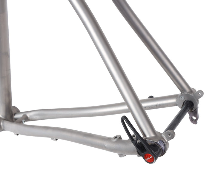 Moots Routt 45 Titanium Gravel Bike Disc Frameset 58cm Carbon Fork 700c USA Made