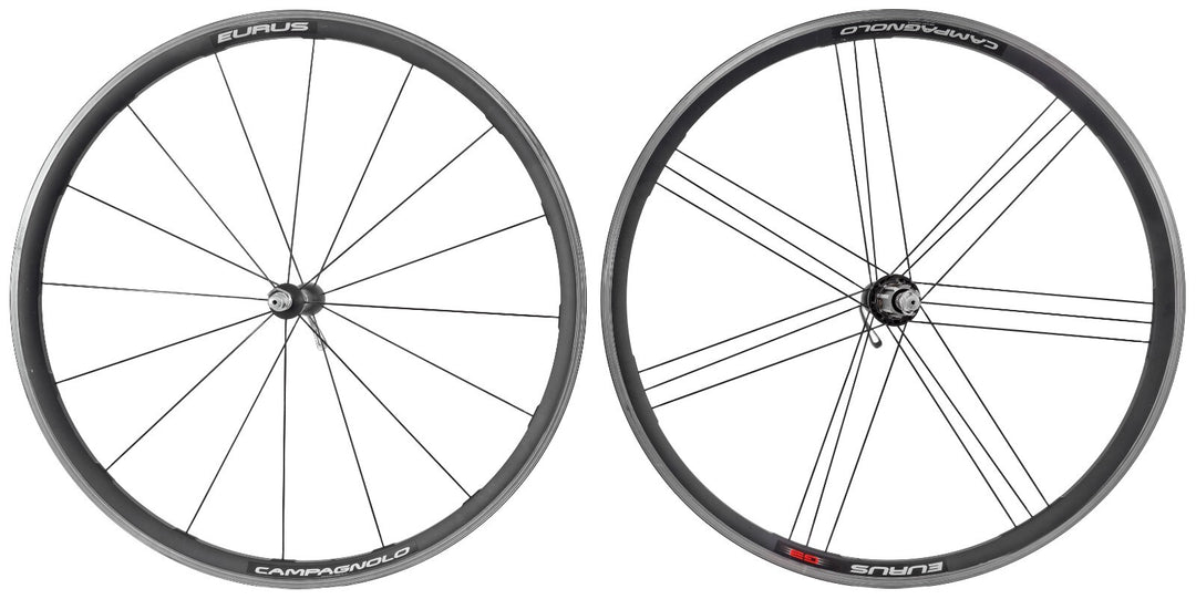Campagnolo Eurus G3 Alloy 9-12 Spd Clincher Wheelset 700c QR Rim Brake Road Race