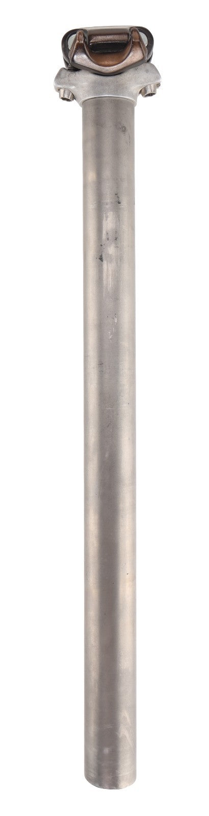Titanium Road Bike Seatpost 27.2 x 370mm 0mm Setback 7 x 7mm Rail Gravel