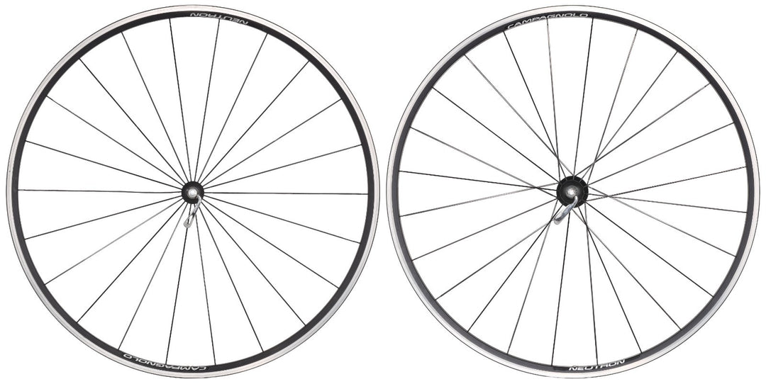 Campagnolo Neutron Alloy Clincher Wheelset 9-12 Speed Rim Brake QR 700c Italy