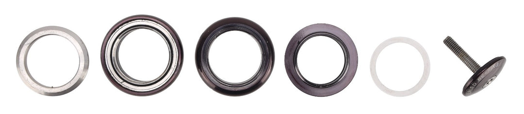 Chris King NoThreadSet External Cup Road Bike Headset 1 1/8" 34mm BLACK Gravel