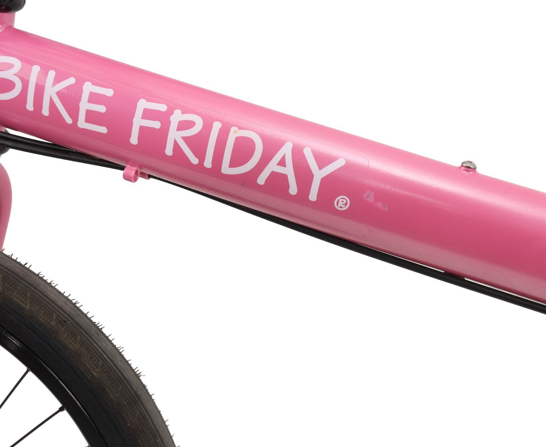 Bike Friday New World Tourist Travel Bike 1 x 11 Spd PINK w/ Case 20" V-Brake QR