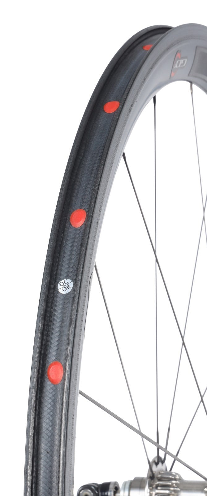 Gokiso GD2 Carbon Ti Super Climber Road Bike FRONT Wheel 700c Aero QR Rim Brake