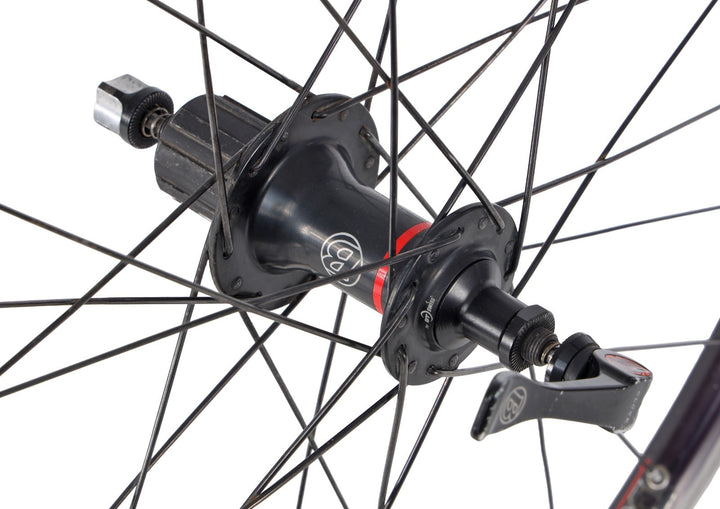 Bontrager Race Lite Tubeless 26" Alloy Mtn Bike Wheelset Shimano 10 Spd Rim QR