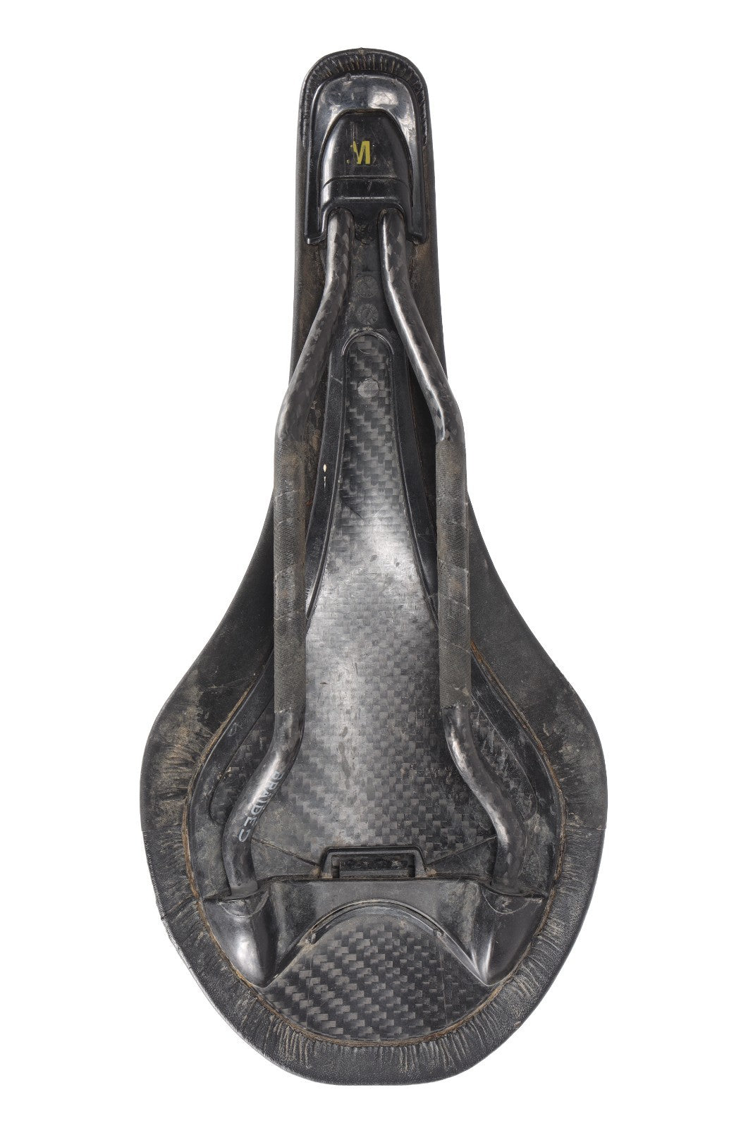 Fizik Tundra M1 Carbon Mtn Bike Saddle 125mm BLACK 8 x 10mm Braided XC Gravel CX