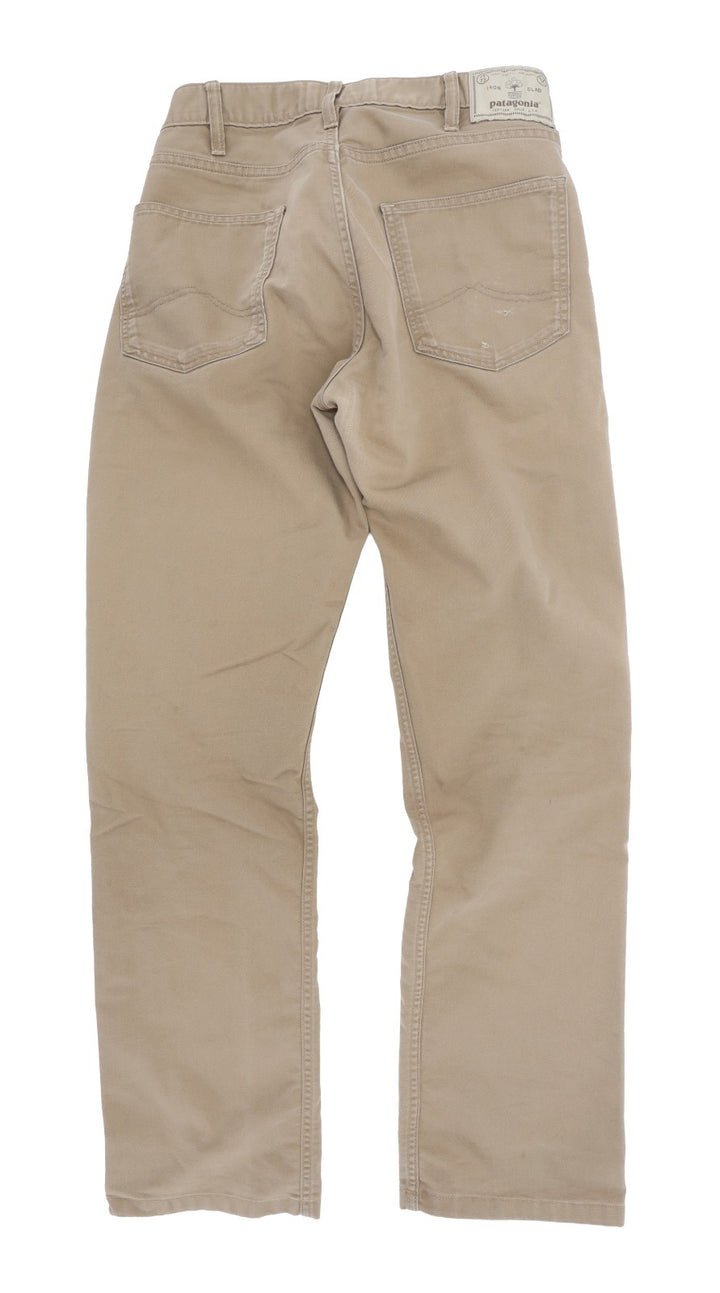 Patagonia Performance Twill Jeans Men 32 x 32in Straight Fit Tan Ironclad