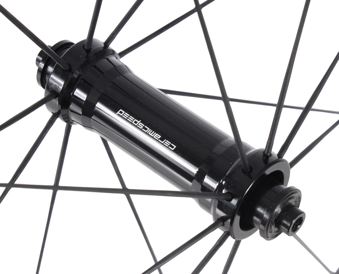 HUNT 52_62 Aerodynamicist Carbon Road Wheelset Tubeless Shimano HG 700c QR Rim