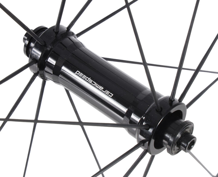 HUNT 52_62 Aerodynamicist Carbon Road Wheelset Tubeless Shimano HG 700c QR Rim