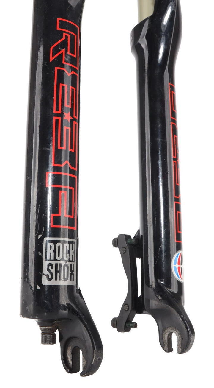 RockShox Reba WC Carbon Mtn Bike 26" Dual Air 1-1/8" Remote QR Disc **FOR PARTS