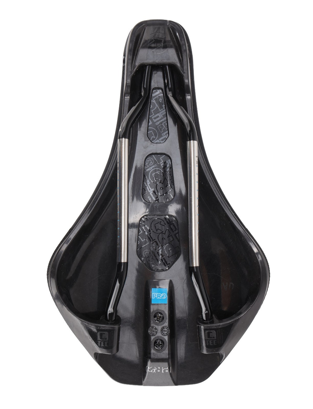 PRO Stealth Off Road Carbon Mountain Bike Saddle 142mm 7 x 7mm INOX Rail Black