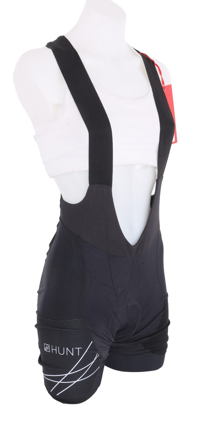 Cuore Hunt Wheels Pioneer Utility Cycling Bib Shorts Women SIZES Black Road XC